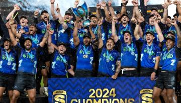 Super Rugby Pacific: 'Inspirational' captain Patrick Tuipulotu overcomes injury to deliver heroic performance in Blues' final triumph