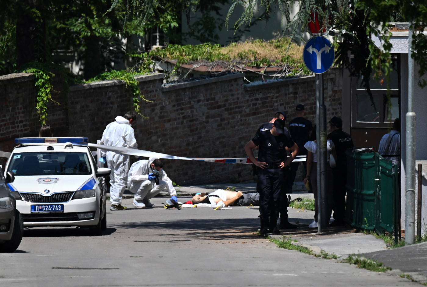 Crossbow assailant killed after attack at Israel embassy in Serbia