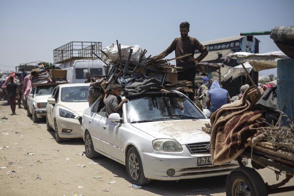 The Latest | ‘Carry your son and run’: Gaza families describe fleeing Rafah under Israeli fire