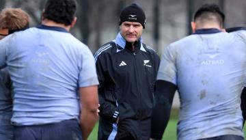 Rugby: Coach Scott Robertson makes instant test week impact as All Blacks prepare for England