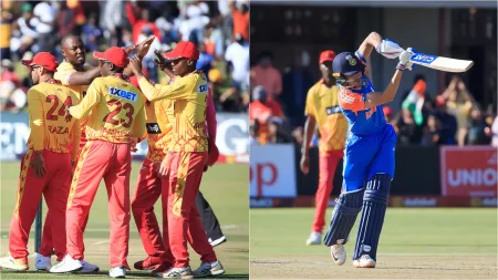 New-look India crumble to 13-run defeat against Zimbabwe in 1st T20I