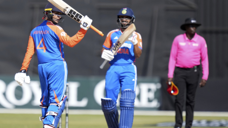 IND vs ZIM: In Abhishek Sharma’s statement century, his improved off-side play stands out