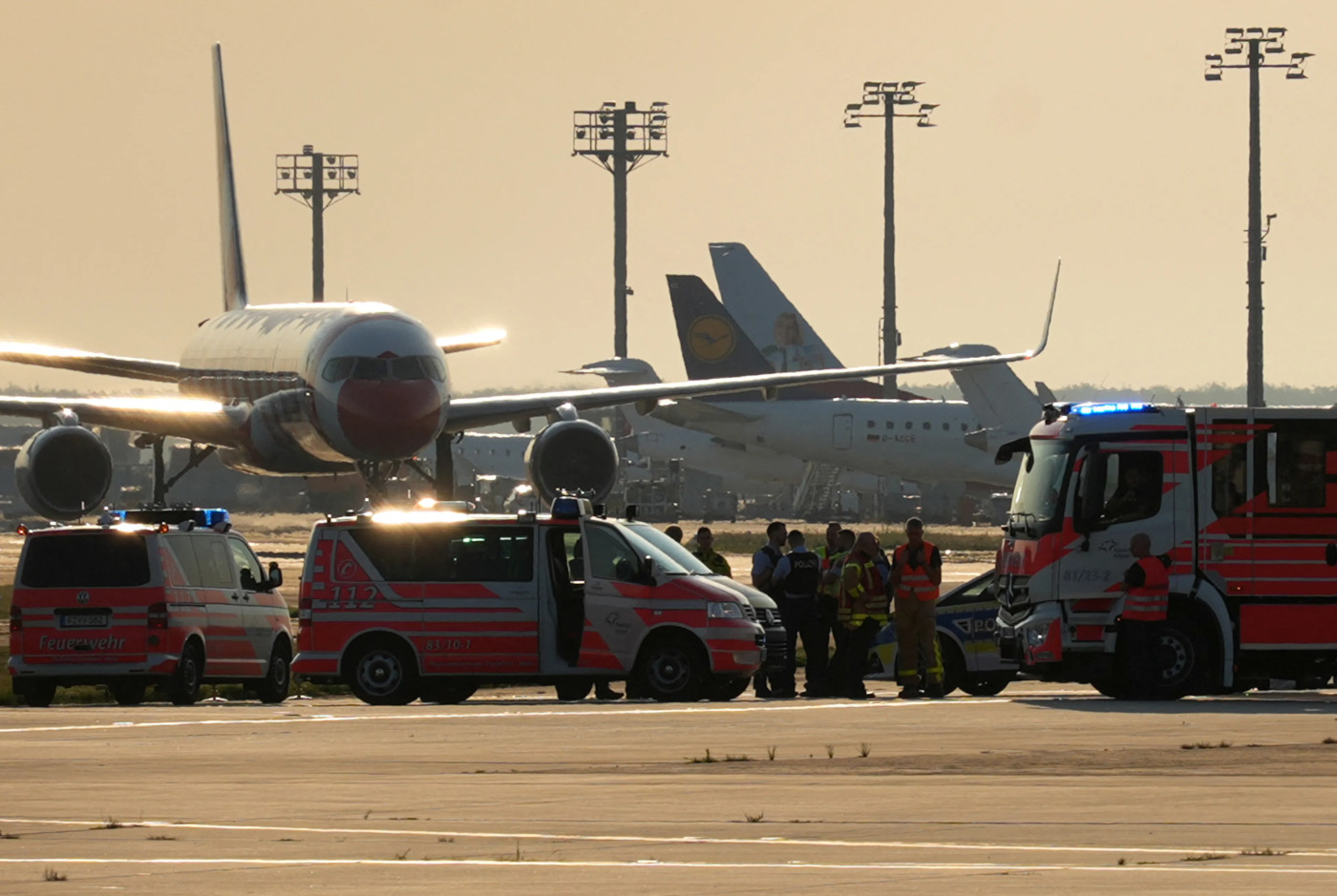 Climate activists block runways at Germany’s Frankfurt airport