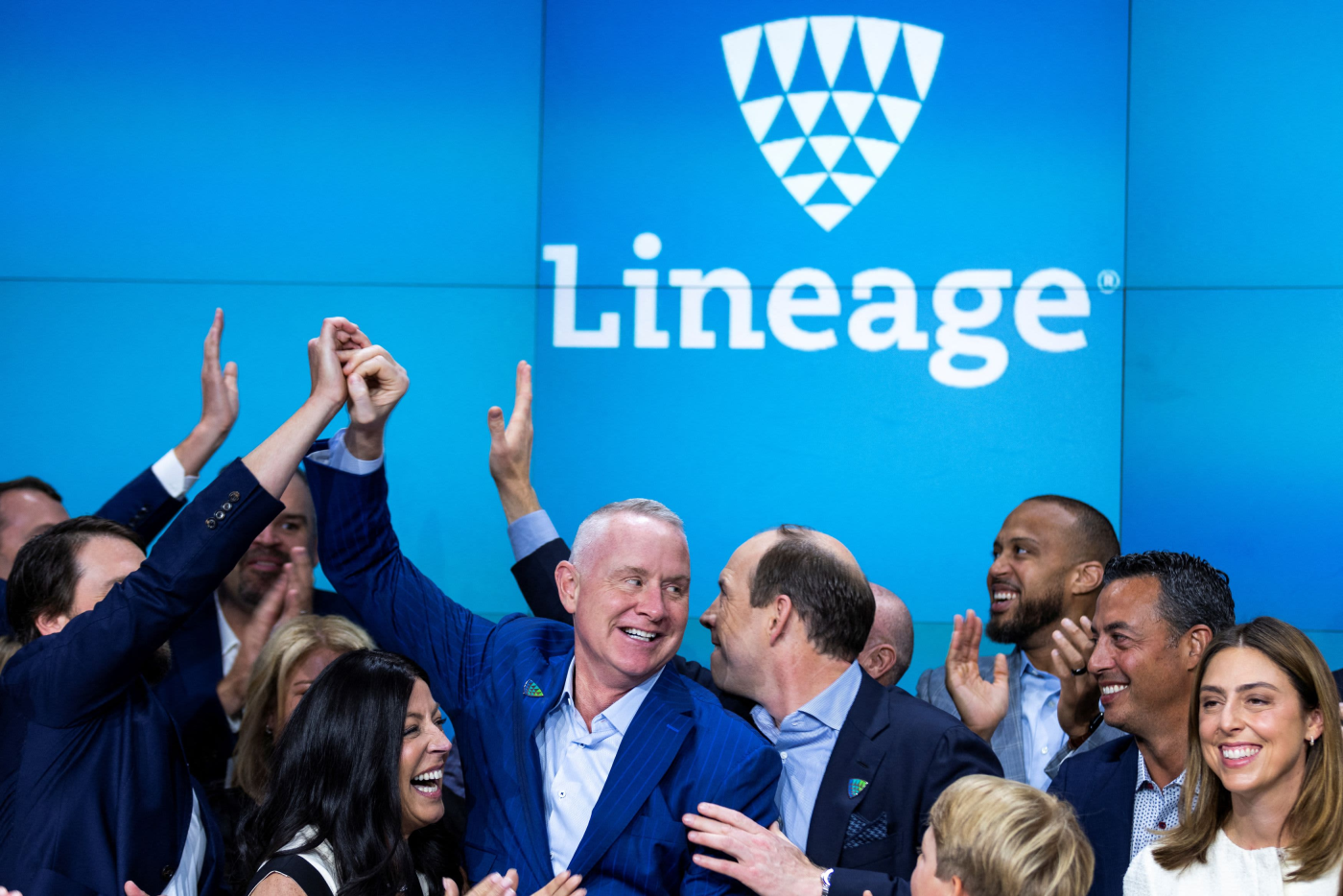 Lineage begins trading in the market's largest IPO of 2024