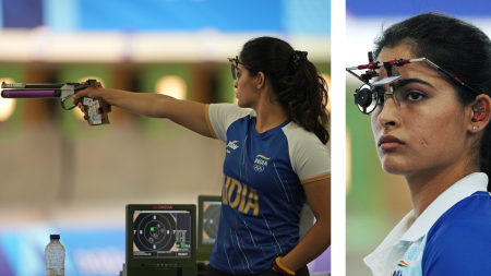 Manu Bhaker wins India’s 1st medal of Paris Olympics 2024, a bronze in 10m air pistol