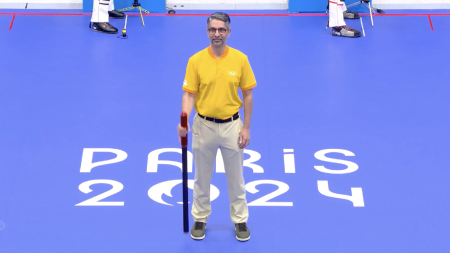 Paris Olympics: Why did Abhinav Bindra tap a wooden baton thrice on floor before Ramita Jindal’s shooting final?