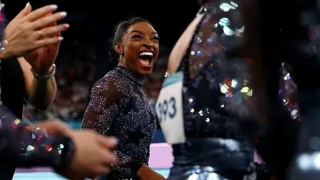 Paris Olympics: Back with a bang, Simone Biles rises above ankle &amp; calf niggles to steal the show in gymnastics