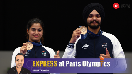 Paris Olympics: A study in contrasts, Manu Bhaker &amp; Sarabjot Singh make magic on the shooting range