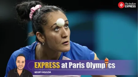 Manika Batra’s dreamy Paris Olympics run ends in nervy match against Miu Hirano