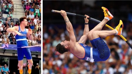 Paris Olympics: French pole vaulter misses out on medal after his crotch hits the bar