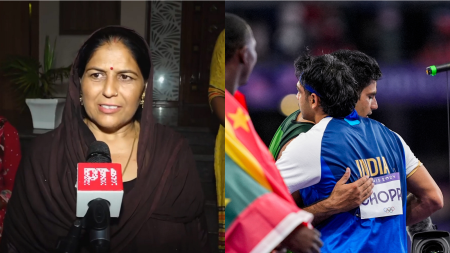 Neeraj Chopra’s mother gives gold standard response: ‘Arshad Nadeem is also like my child’