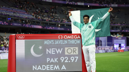 Arshad Nadeem reveals carrying injury through record-breaking javelin final at Paris Olympics