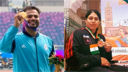 Sumit Antil, Bhagyashree Jadhav announced as India’s flagbearers for Paris Paralympics opening ceremony