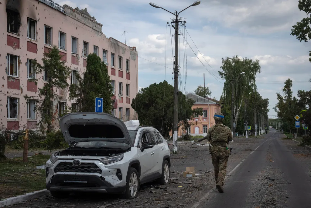 Russia says Ukraine used Western weapons to destroy bridge in Kursk