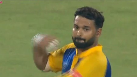 Watch: Rishabh Pant bowls during the opening match of Delhi Premier League