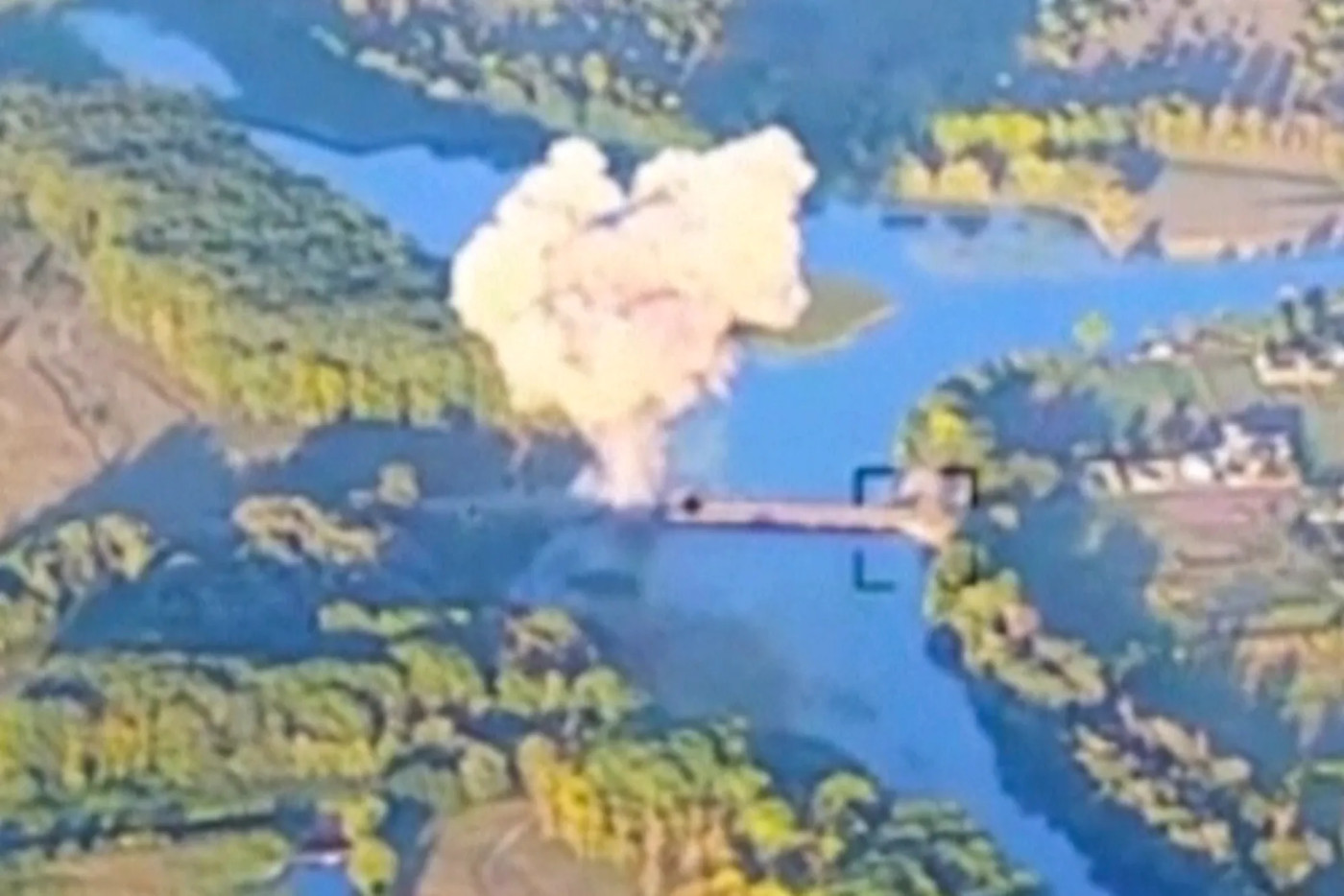 Ukraine hits second key bridge as continues incursion into Russia’s Kursk