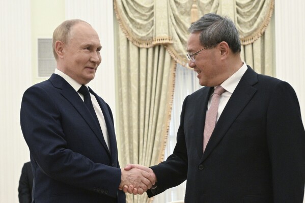 Putin meets China’s No. 2 as Moscow-Beijing relations deepen