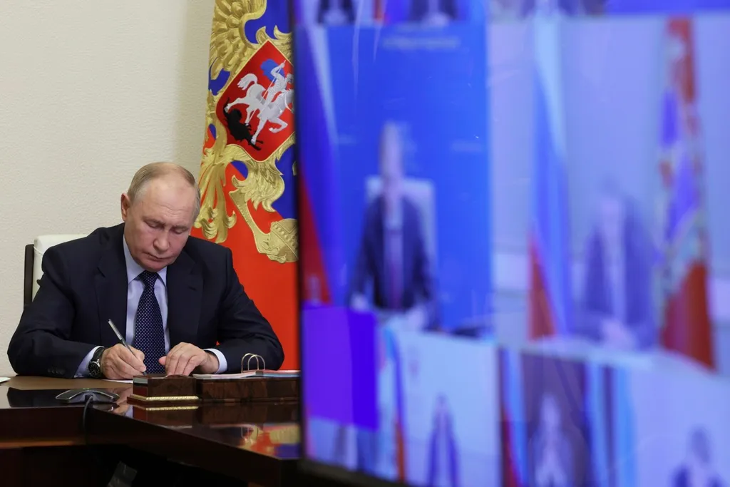 Putin says Ukrainian forces tried to strike Kursk nuclear plant