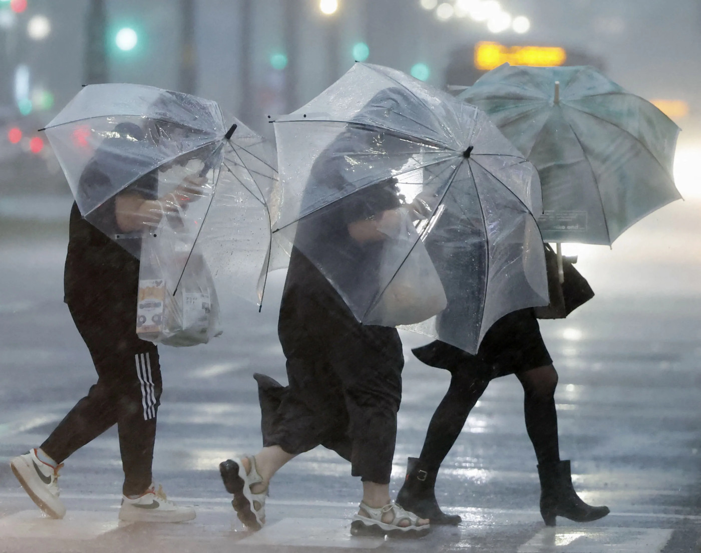 Dozens injured, power cut as Typhoon Shanshan hits southern Japan