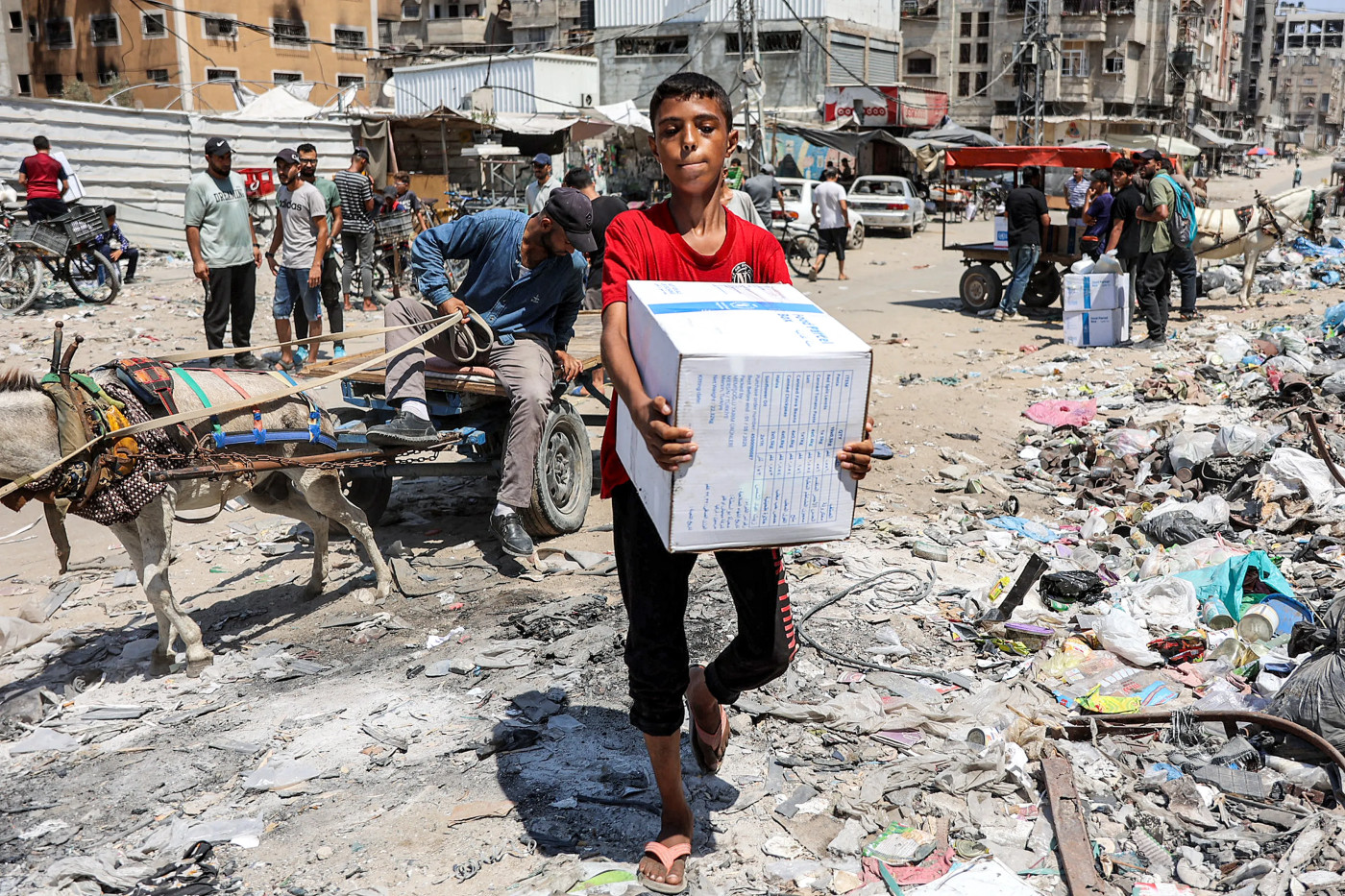 Aid delivery in Gaza is nearly impossible. Why hasn’t the US intervened?