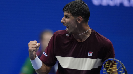 Defending champion Novak Djokovic is shocked at the US Open, one night after Carlos Alcaraz lost