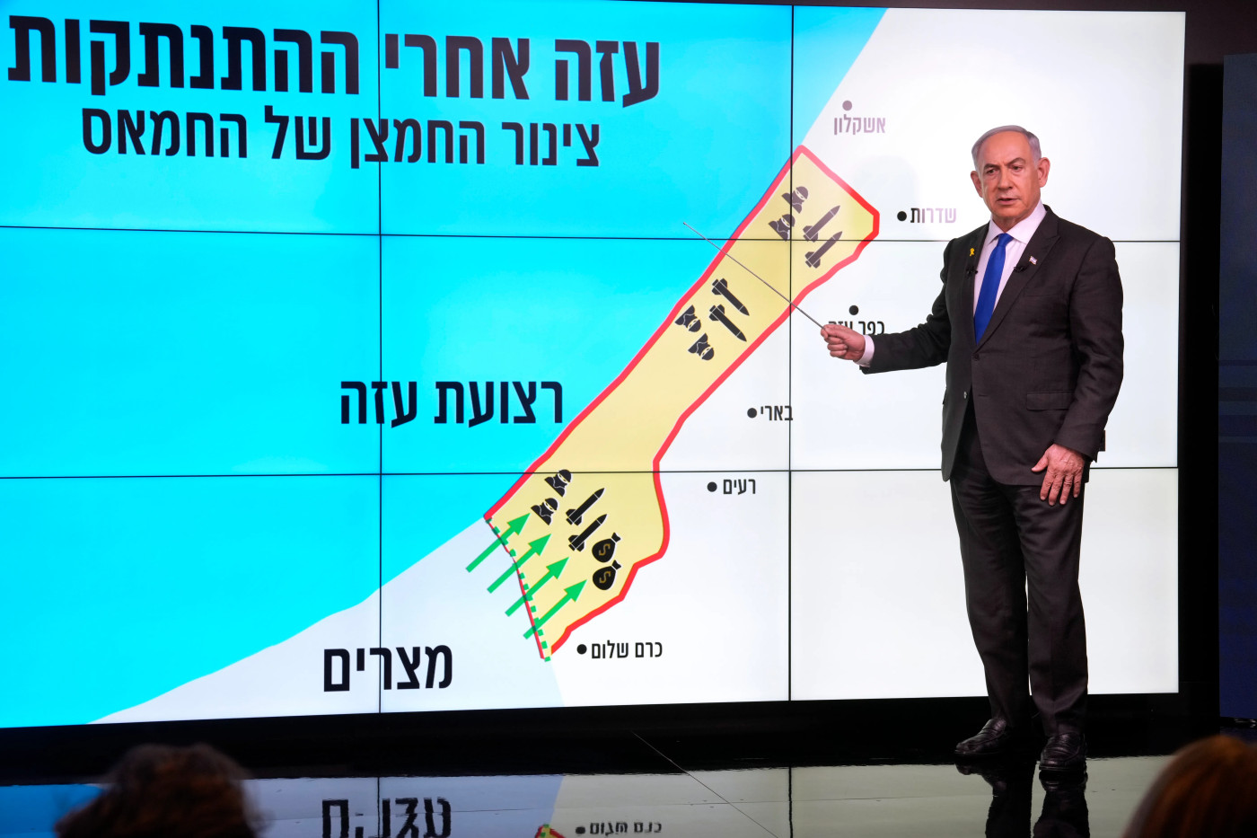 What was Netanyahu’s map and ‘plan for Gaza’ all about?