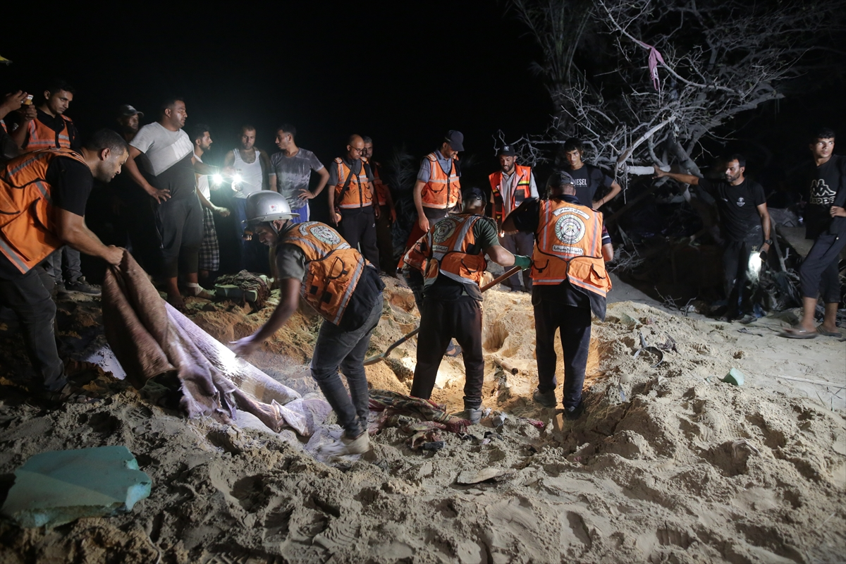 At least 40 killed in Israeli attack on al-Mawasi tent camp, officials say