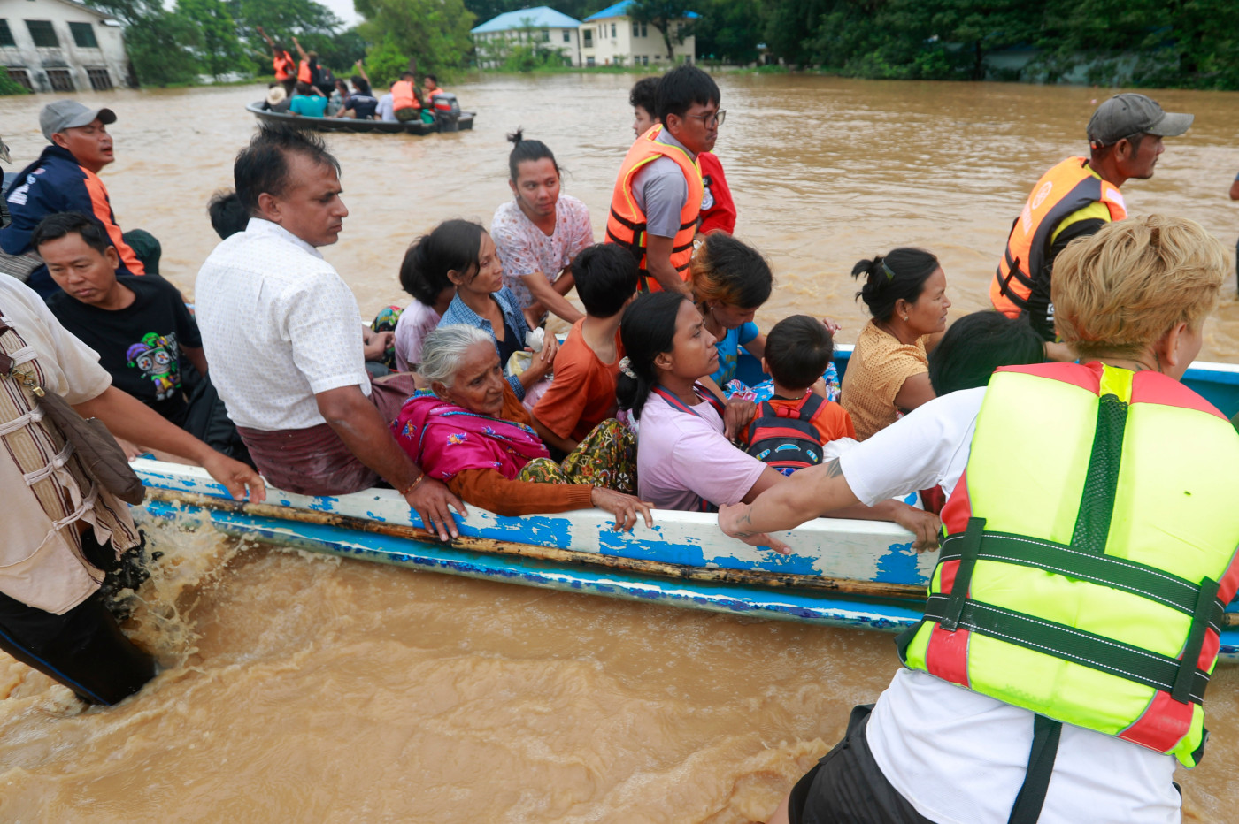 Myanmar’s military chief says foreign aid needed after deadly floods