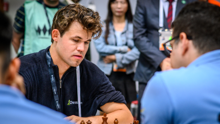 Chess Olympiad: Magnus Carlsen thought he’d lost by forfeit… then a photographer came to his rescue