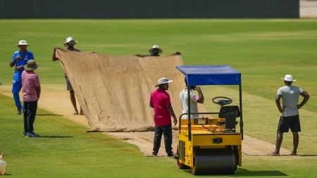 Red-soil Chennai pitch sheds grass ahead of India’s first Test against Bangladesh