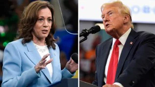 Kamala Harris accepts second debate invitation, Trump says ‘too late’