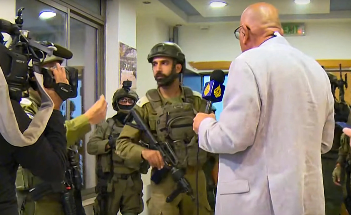 Israeli soldiers raid, order closure of Al Jazeera office in Ramallah